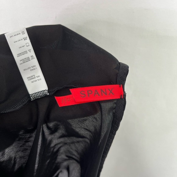 NWT Spanx Women's Shaping High Waist Shorts Mid-thigh Shaper 2x Black Slimiplic - Picture 3 of 6